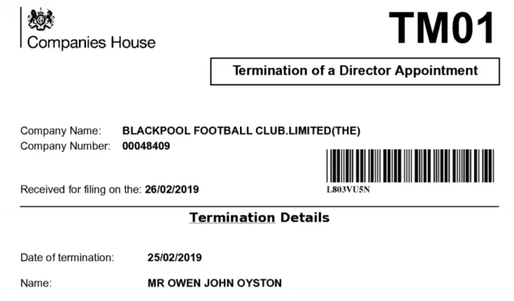 Owen Oyston termination