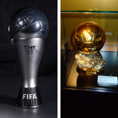 Ballon d'Or, FIFA The Best awards: what's the difference between