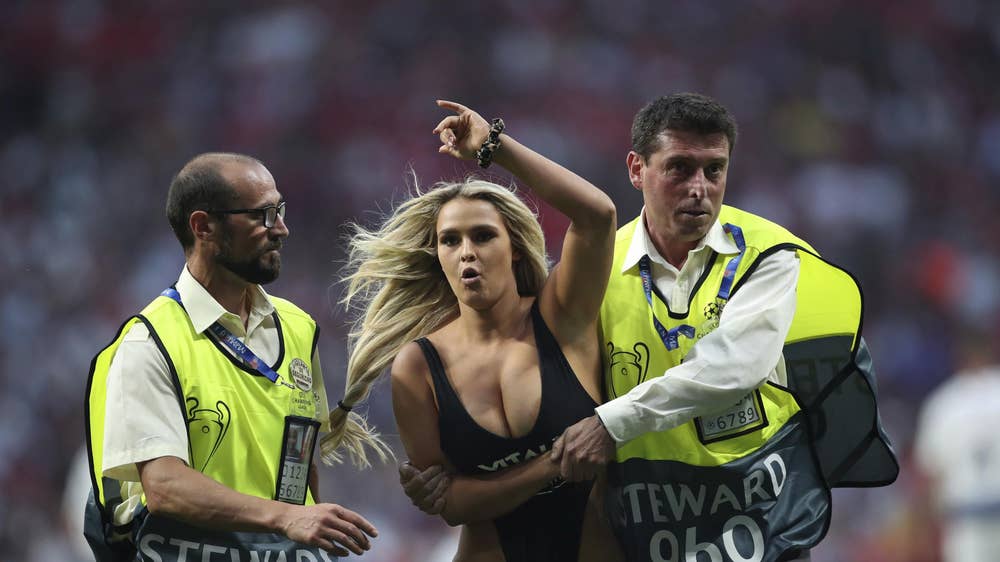 Champions League Final pitch invader's details revealed ...