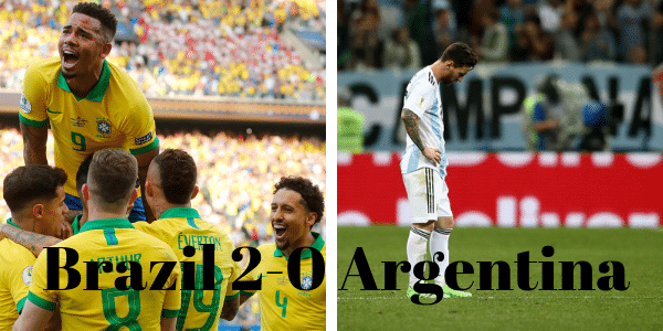 Brazil 2-0 Argentina