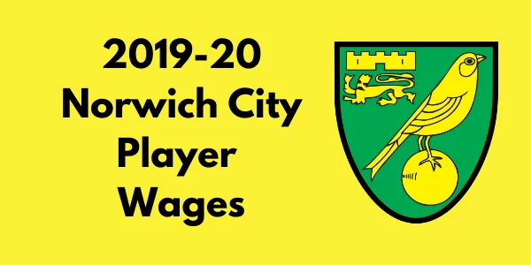Norwich City 2019-20 Player Wages